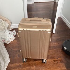 Calpak Metallic Gold Hardside Carry-On Spinner